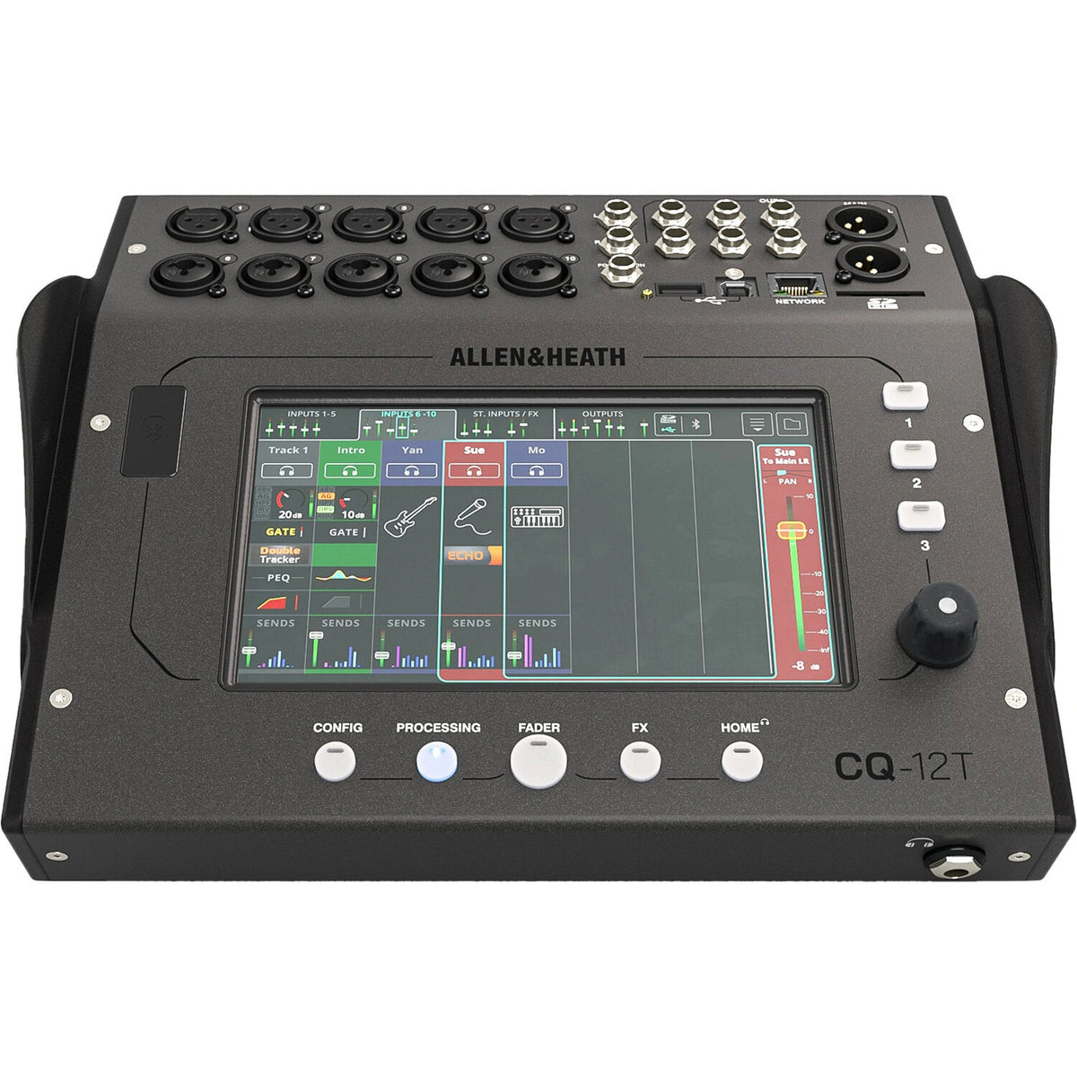 Allen & Heath CQ-12T Compact 12-Channel Digital Mixer
