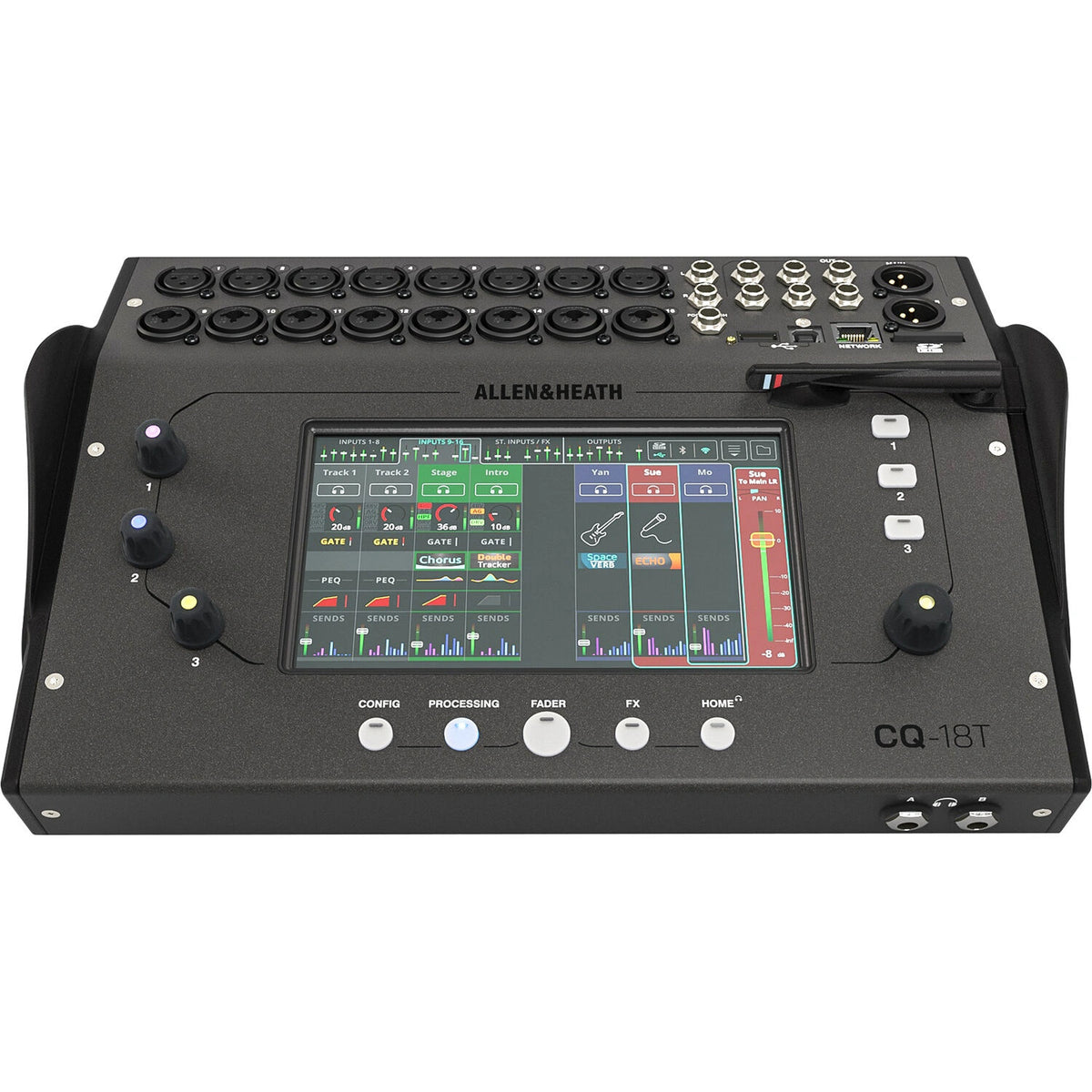 Allen & Heath CQ-18T Compact 18-Channel Digital Mixer