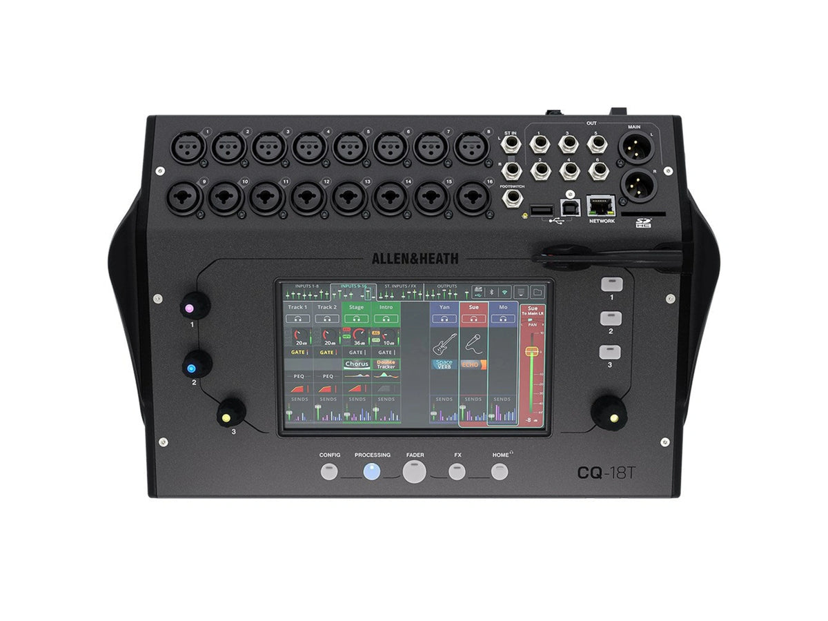 Allen & Heath CQ-18T Compact 18-Channel Digital Mixer