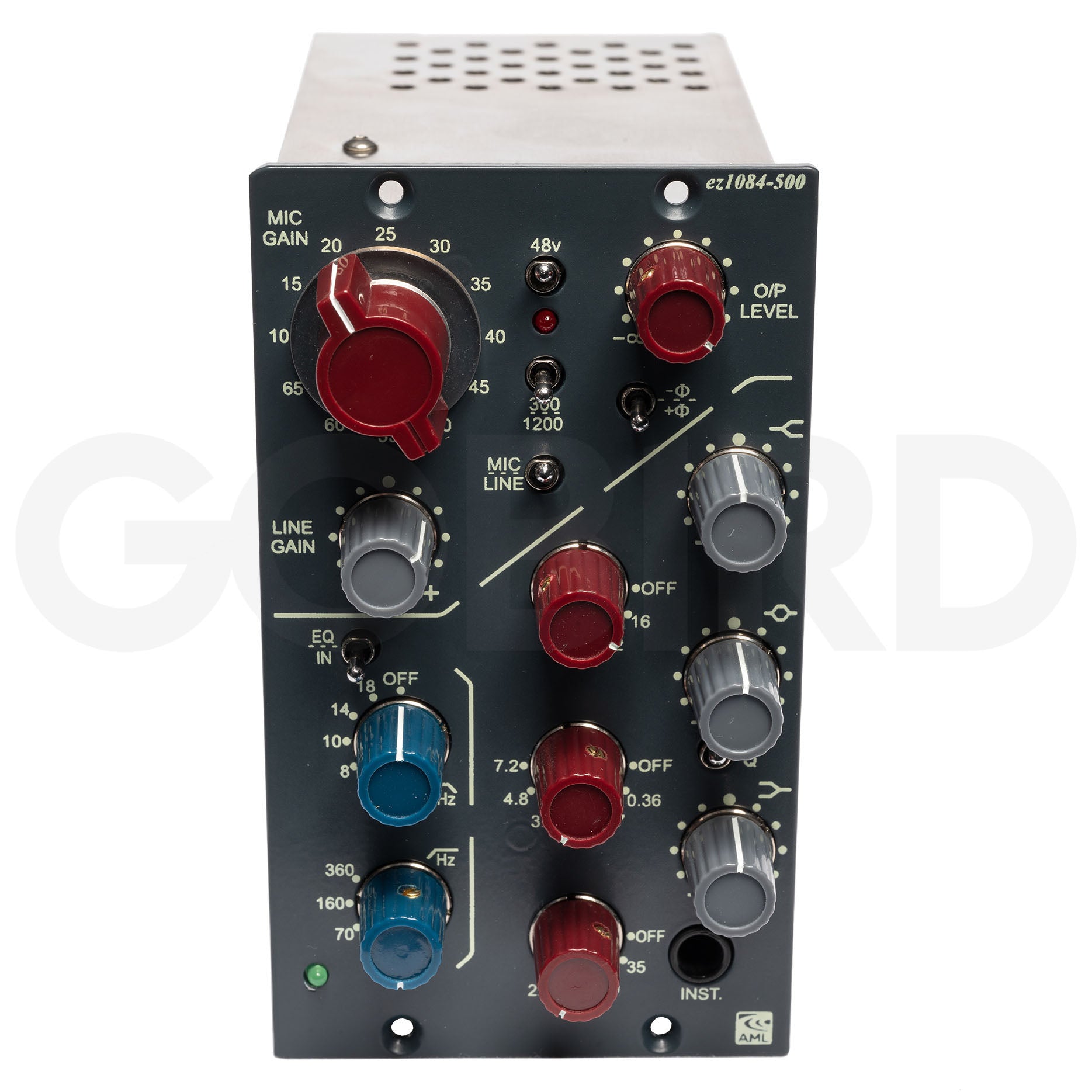 AML ez1084 500 Series Microphone Preamp, EQ & DI