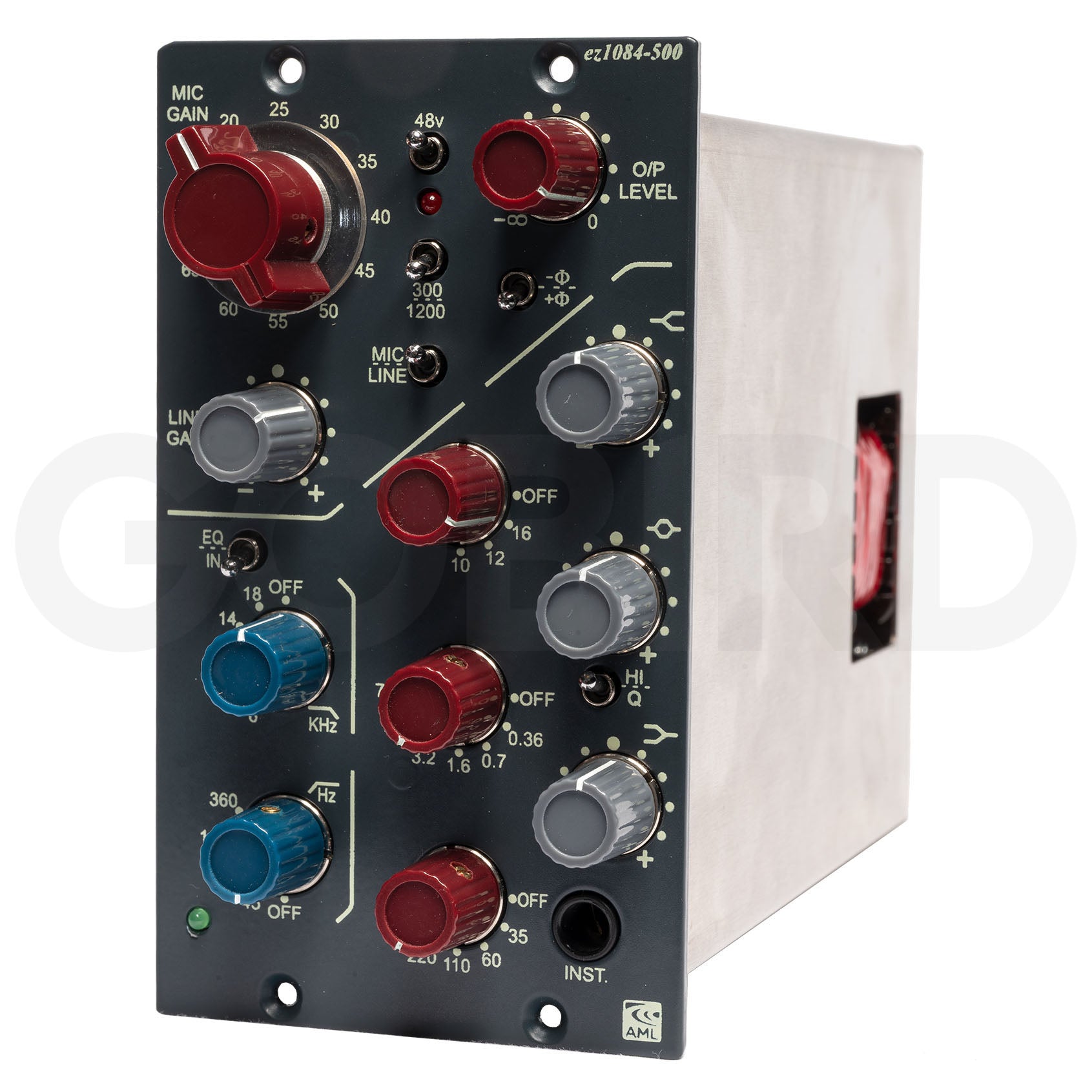 AML ez1084 500 Series Microphone Preamp, EQ & DI