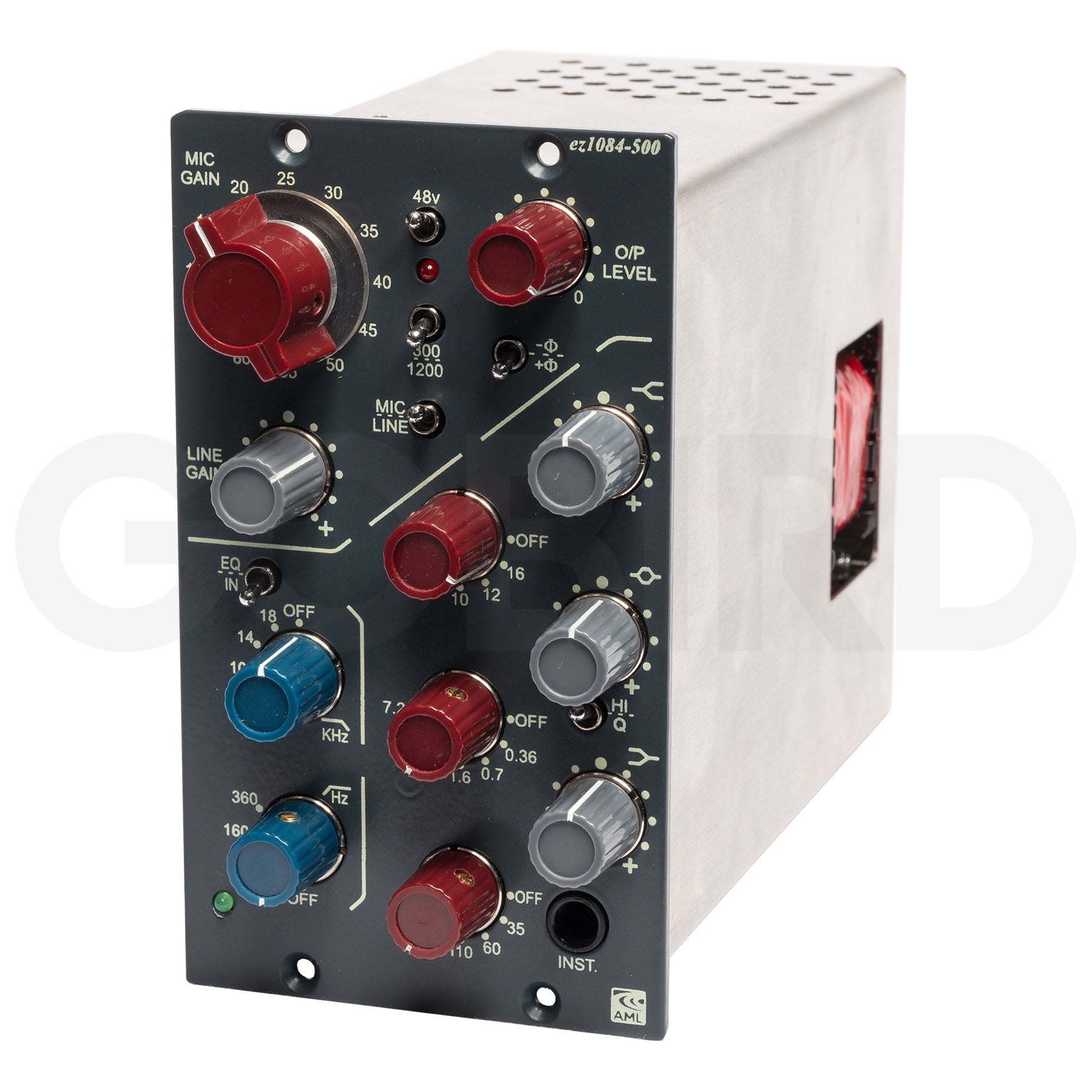AML ez1084 500 Series Microphone Preamp, EQ & DI