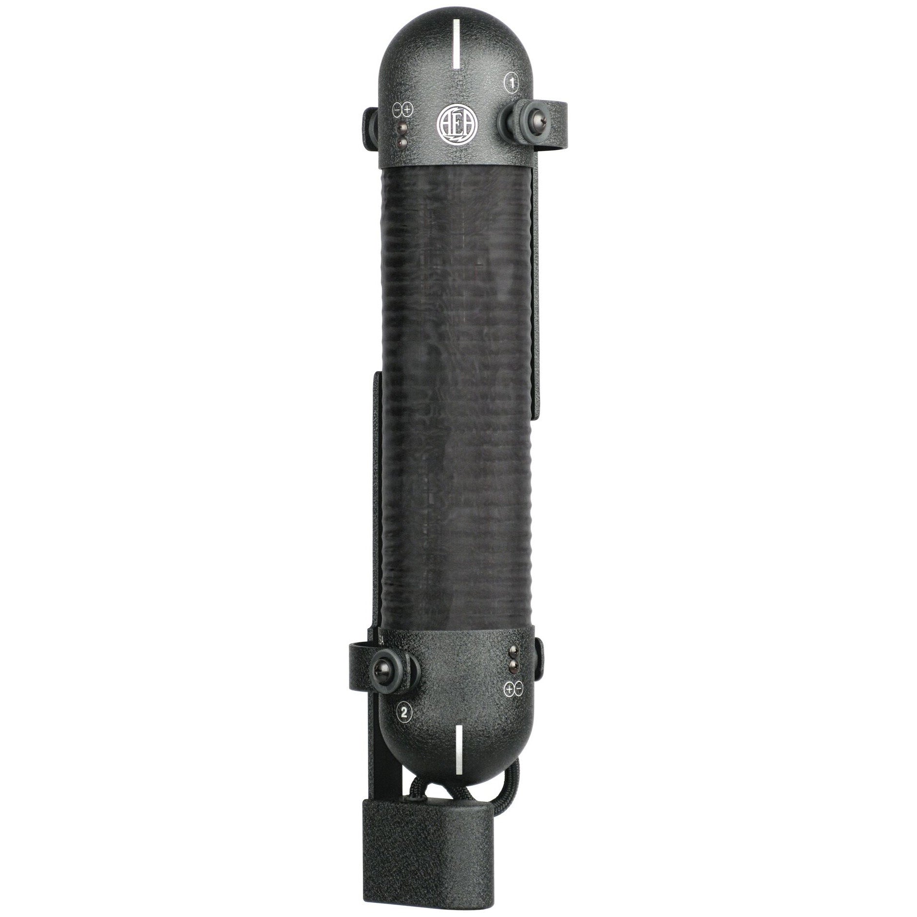 AEA R88 mkII Stereo Ribbon Microphone front view, showcasing its dual-ribbon Blumlein configuration for accurate, wide stereo imaging and natural sound. 