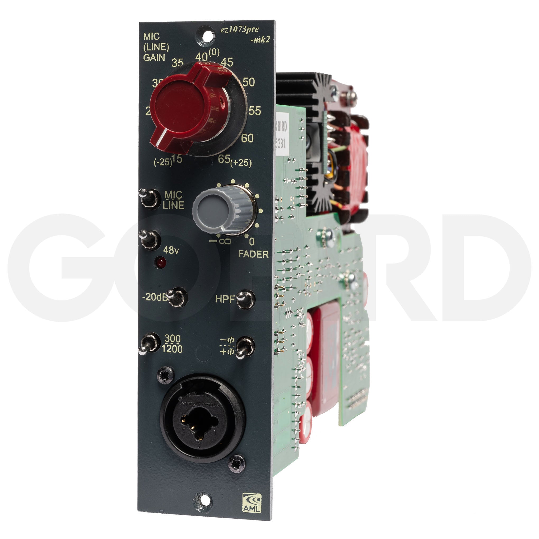 AML ez1073 MK2 500 Series Microphone Preamp & DI