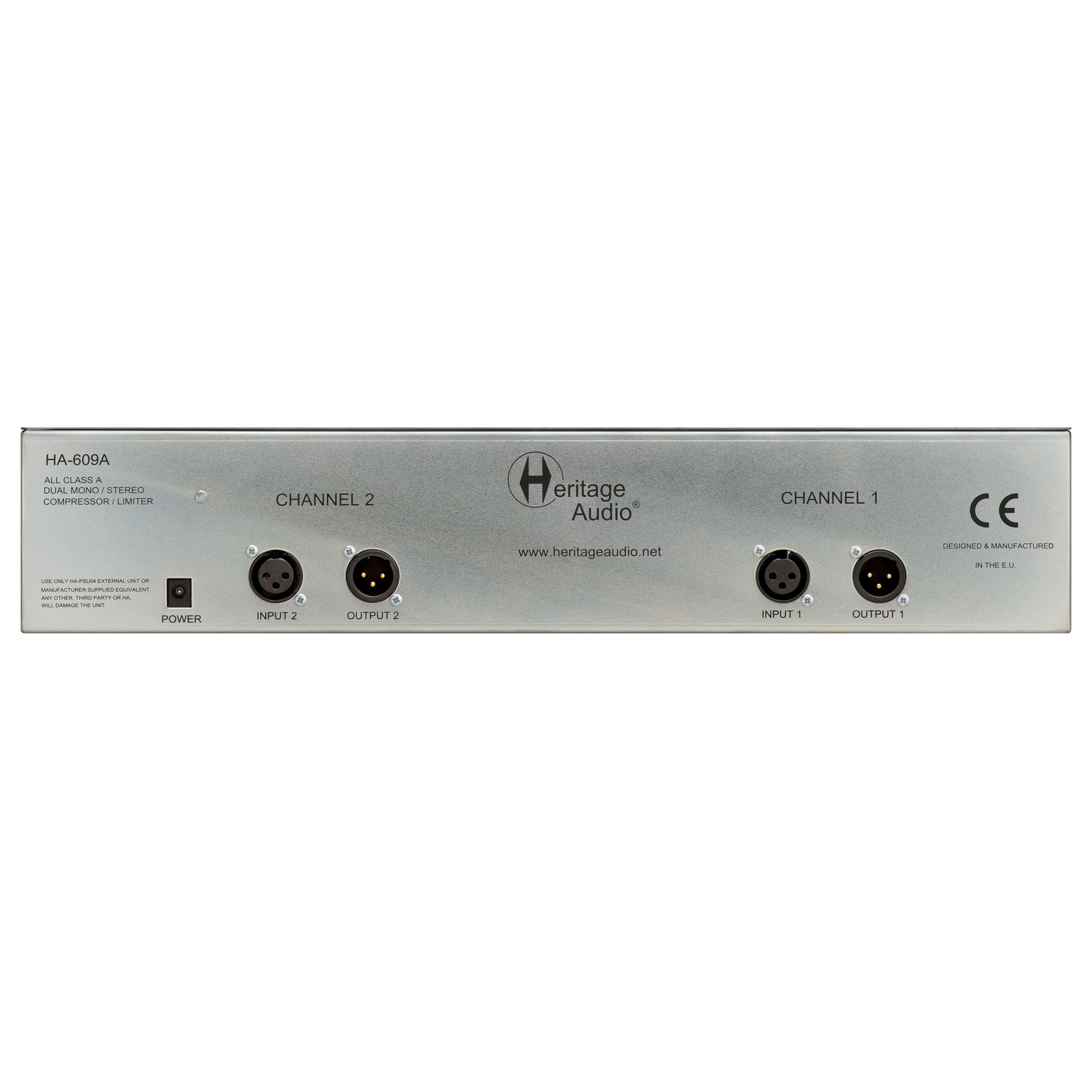 Heritage Audio - HA-609A Stereo/Dual mono compressor limiter