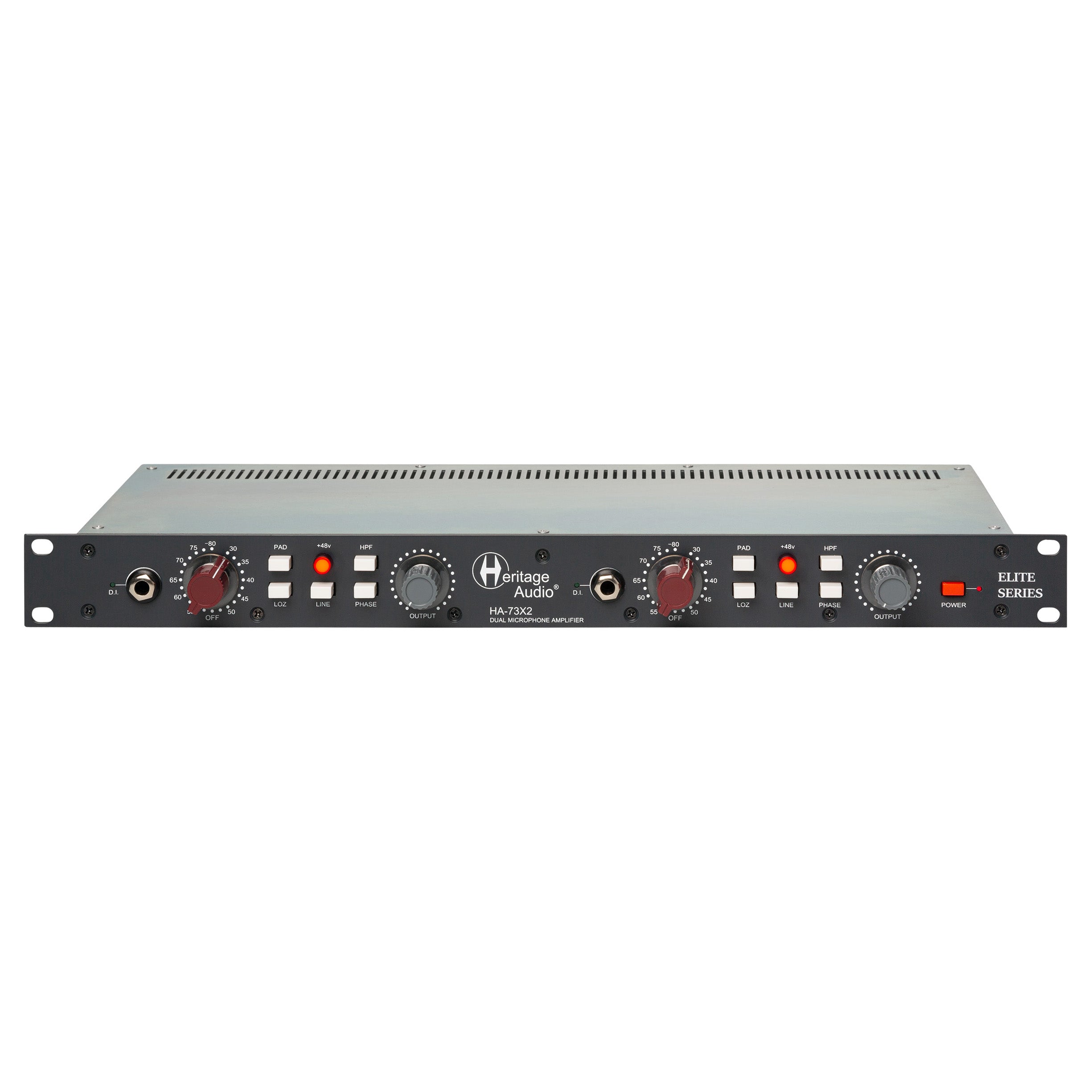 Heritage Audio HA73X2 ELITE - Dual Channel Mic Preamp