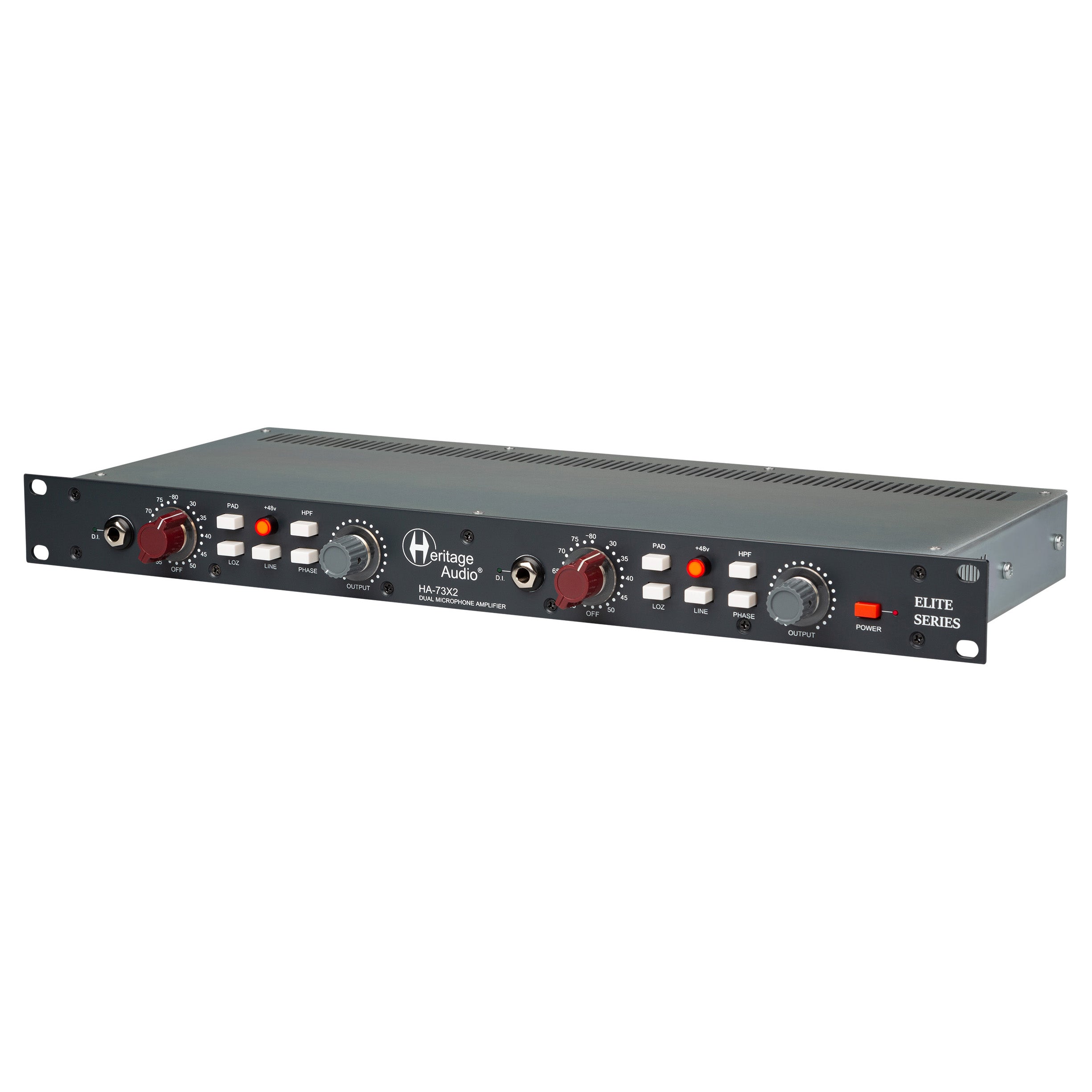 Heritage Audio HA73X2 ELITE - Dual Channel Mic Preamp