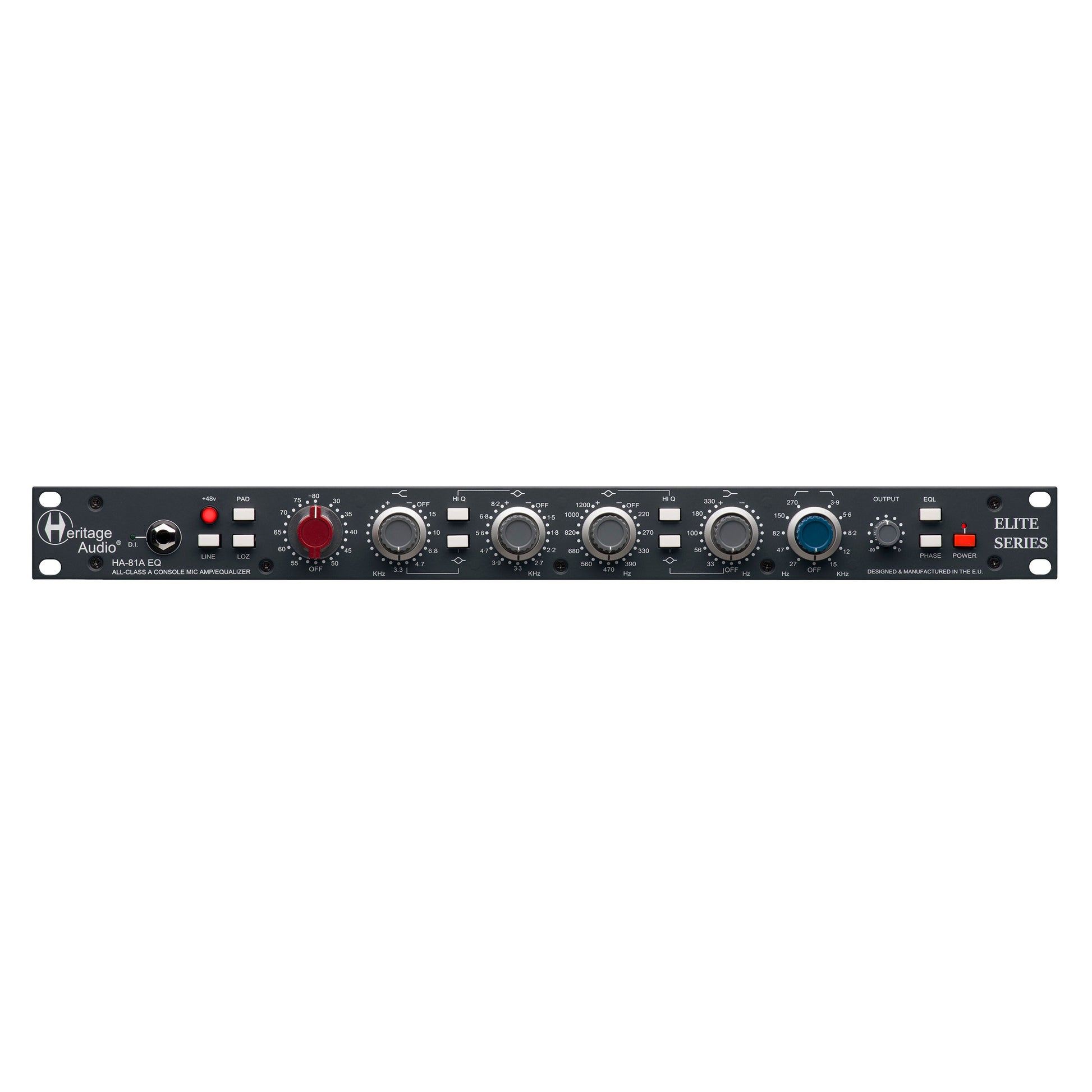 Heritage Audio HA81A Microphone Preamp & EQ