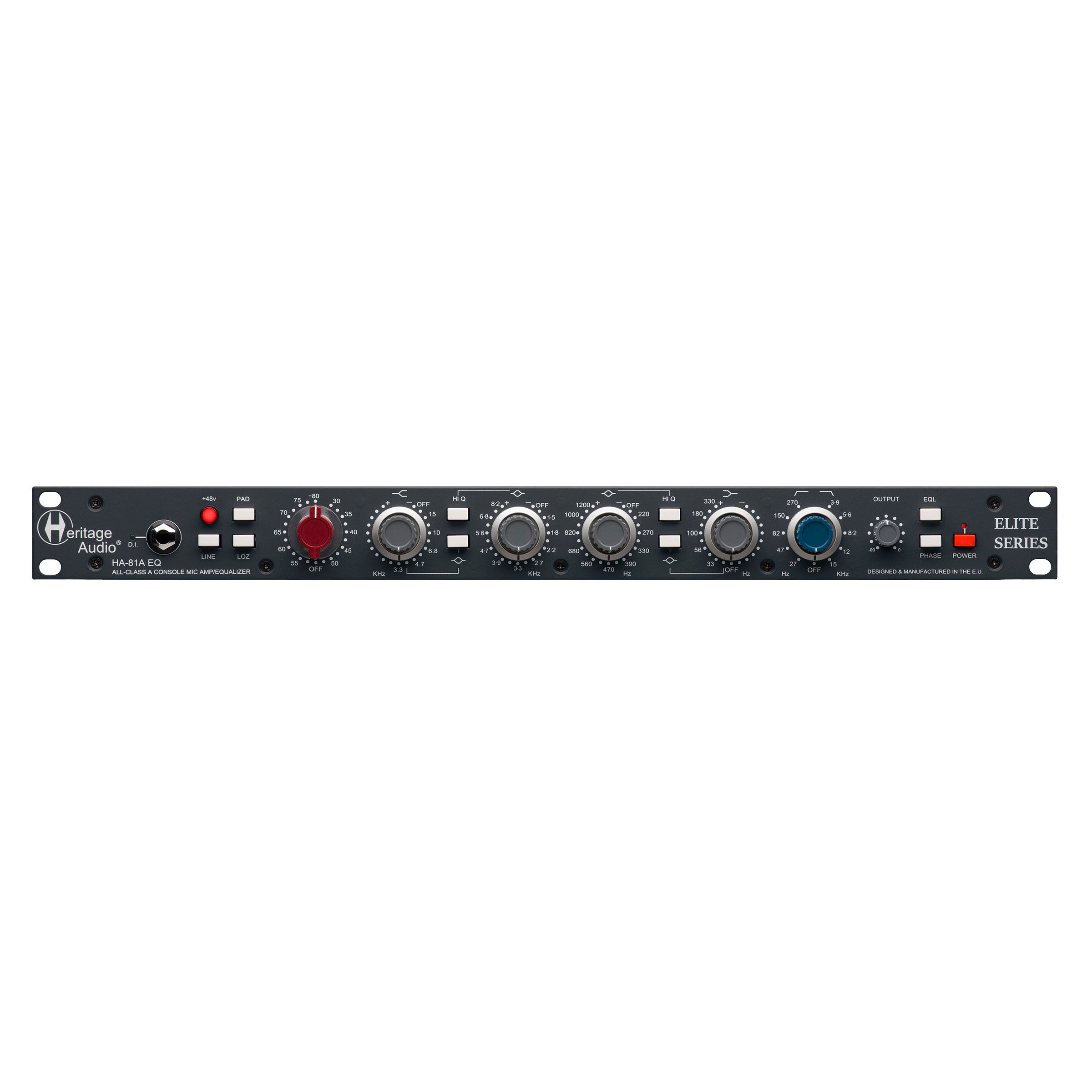 Heritage Audio HA81A Microphone Preamp & EQ