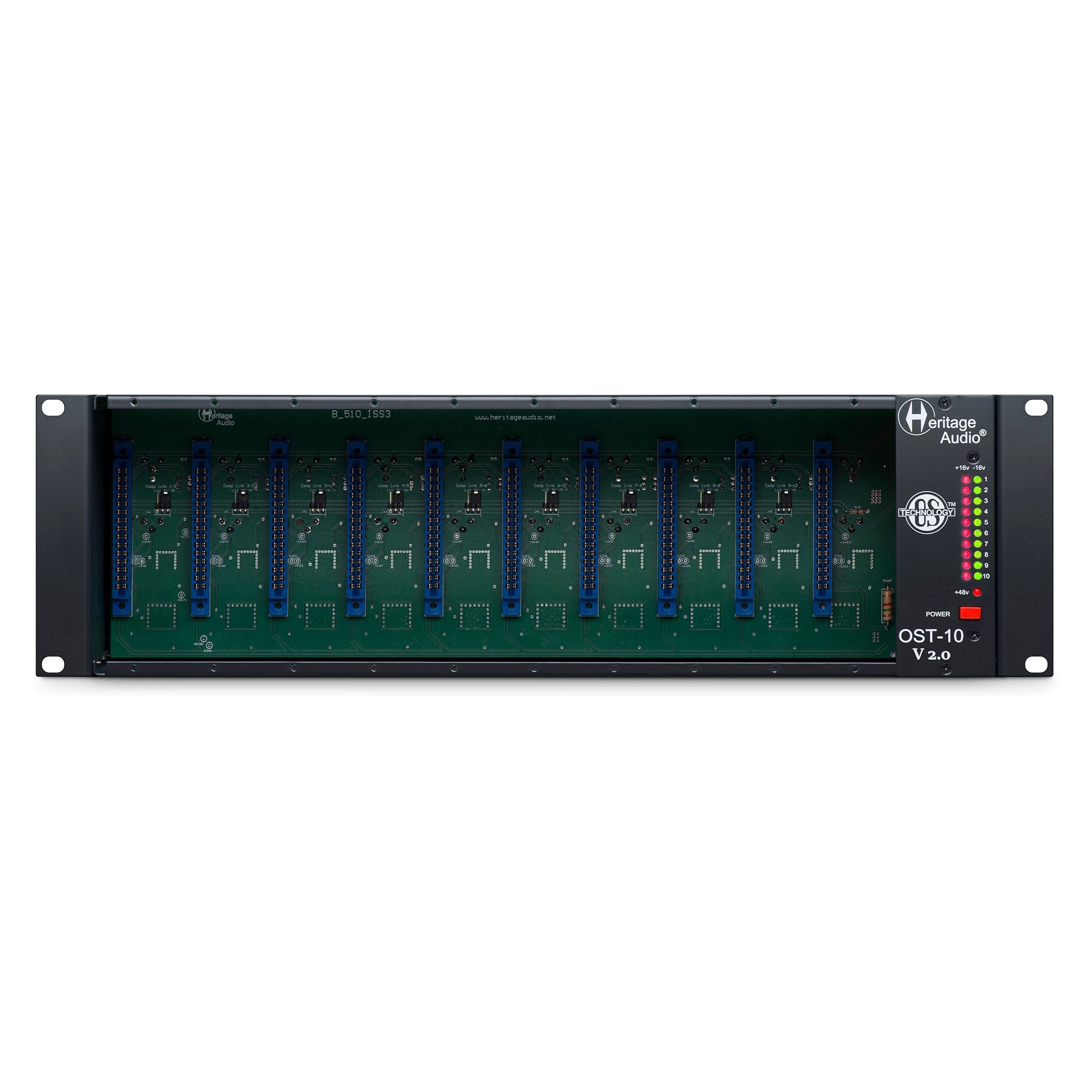 Heritage Audio OST-10 10 Slot 500 Series Rack