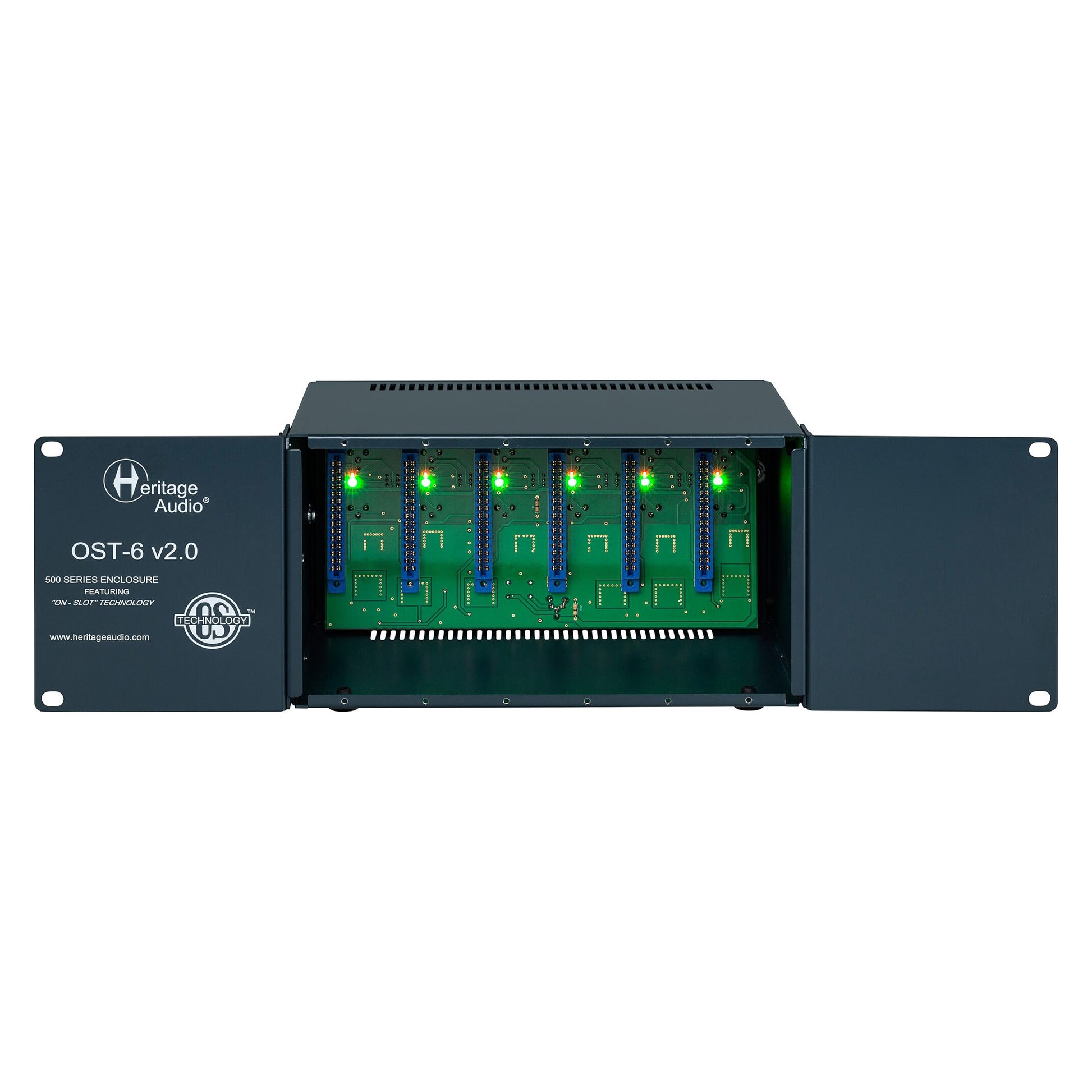 Heritage Audio OST-6 v2 6-slot 500 Series Enclosure