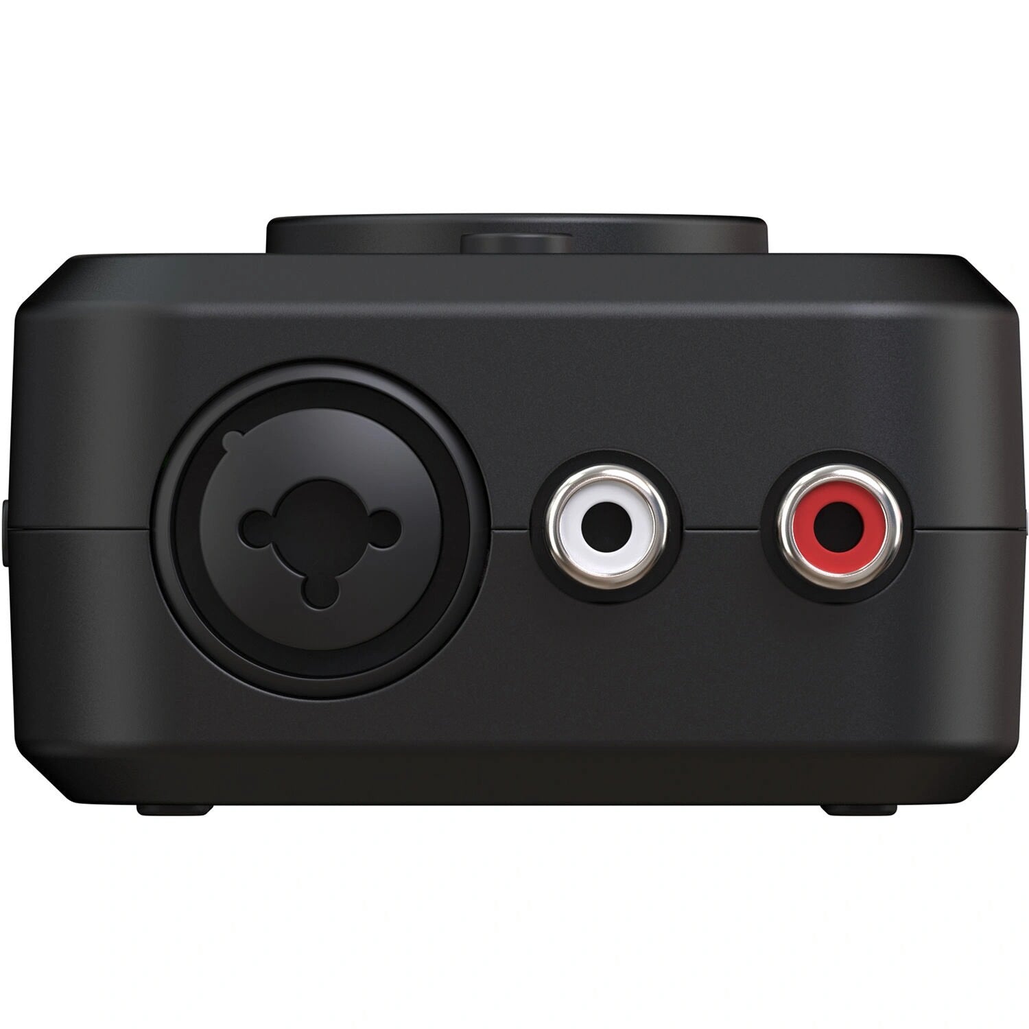 IK Multimedia iRig Stream Pro Ultracompact 4x2 Audio Interface showing XLR, TRS, and RCA connections.