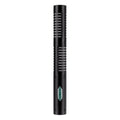 Front view of the Royer SF-12 Stereo Ribbon Microphone, showcasing its elegant black finish, iconic royer logo and dual-capsule design for precise stereo recording