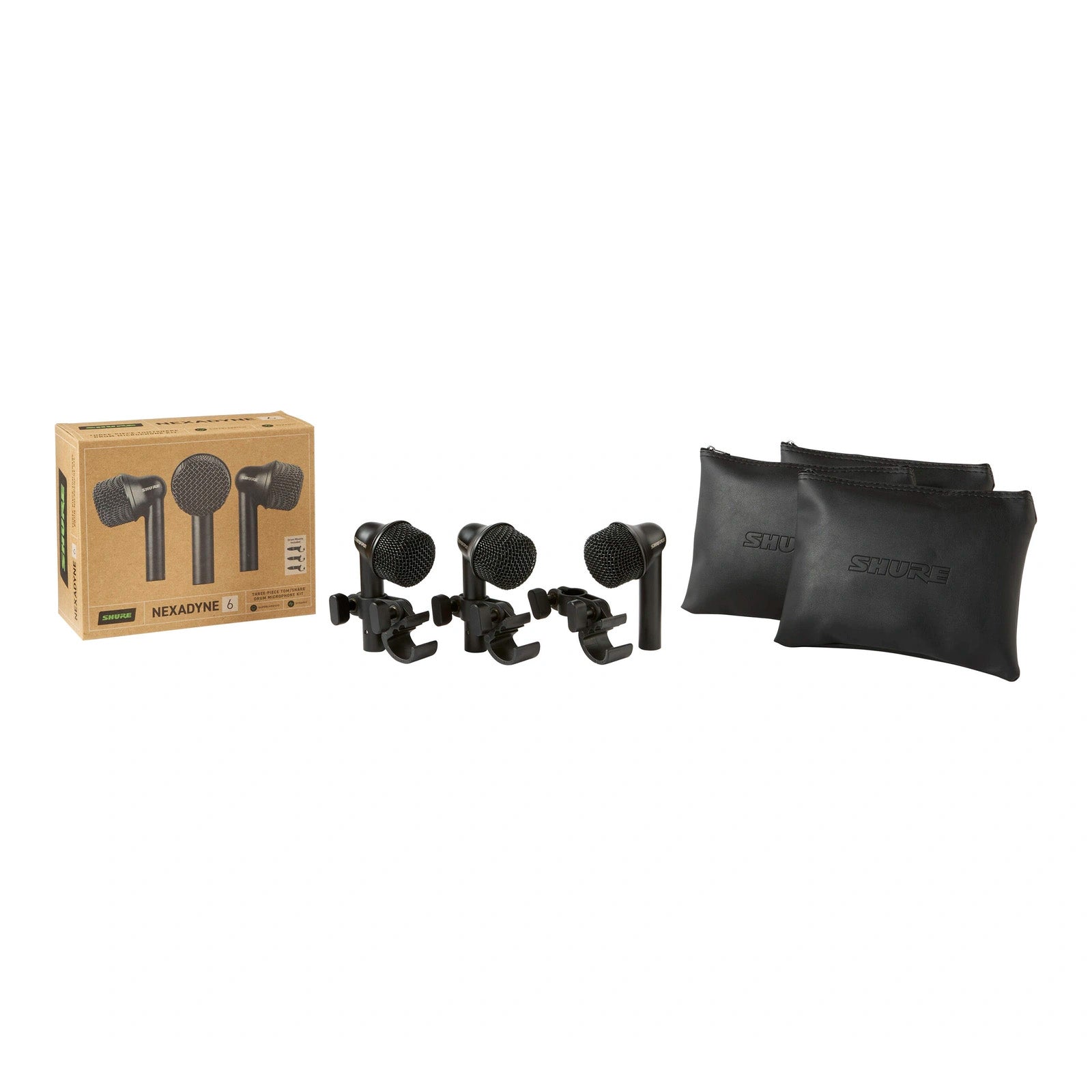 Shure NXN6 Tom/Snare Drum Microphone - 3-pack