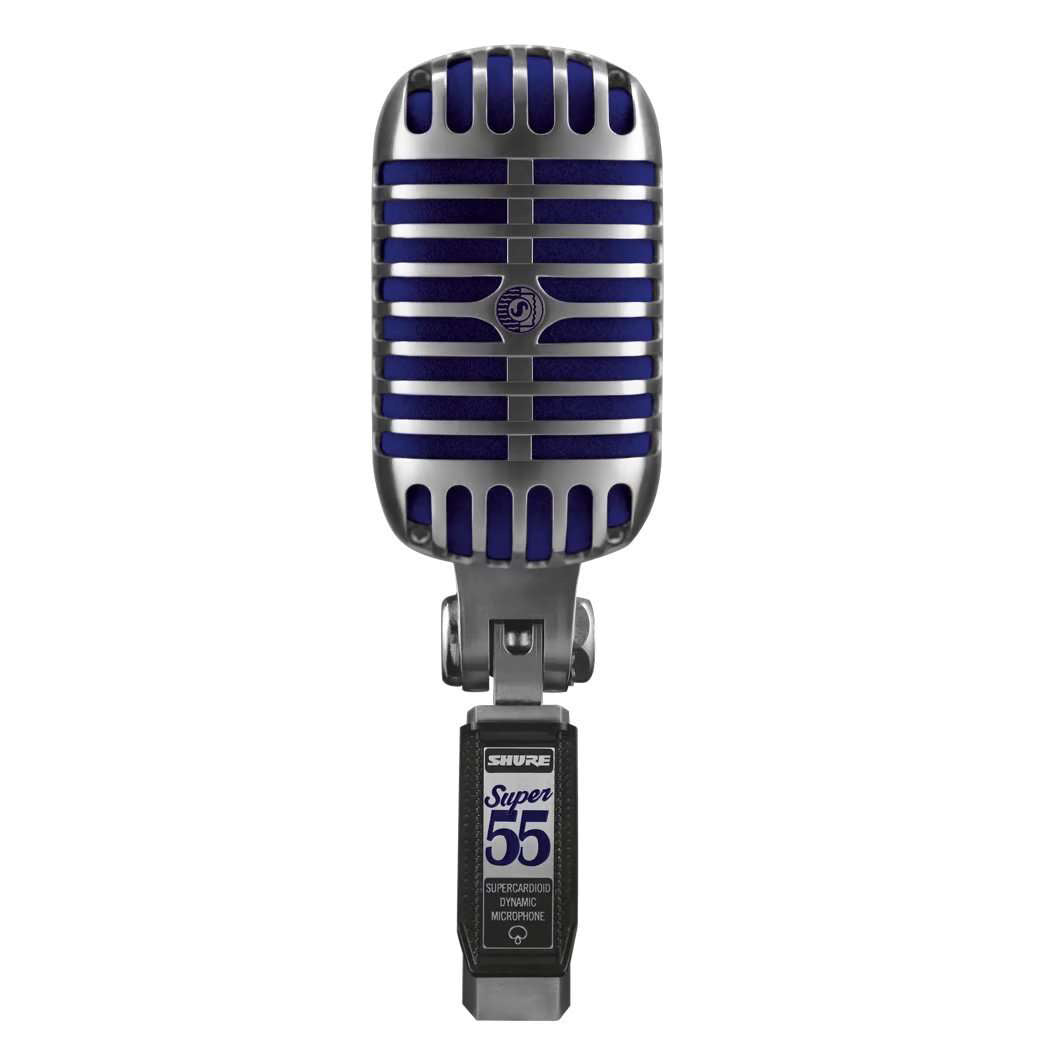 Shure Super 55 Deluxe Supercardioid Dynamic Vocal Microphone