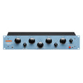 Warm Audio EQP-WA Tube Program Equalizer front panel with Pultec-style simultaneous low-end boost/cut, adjustable HF bandwidth, and tube-driven CineMag transformers.