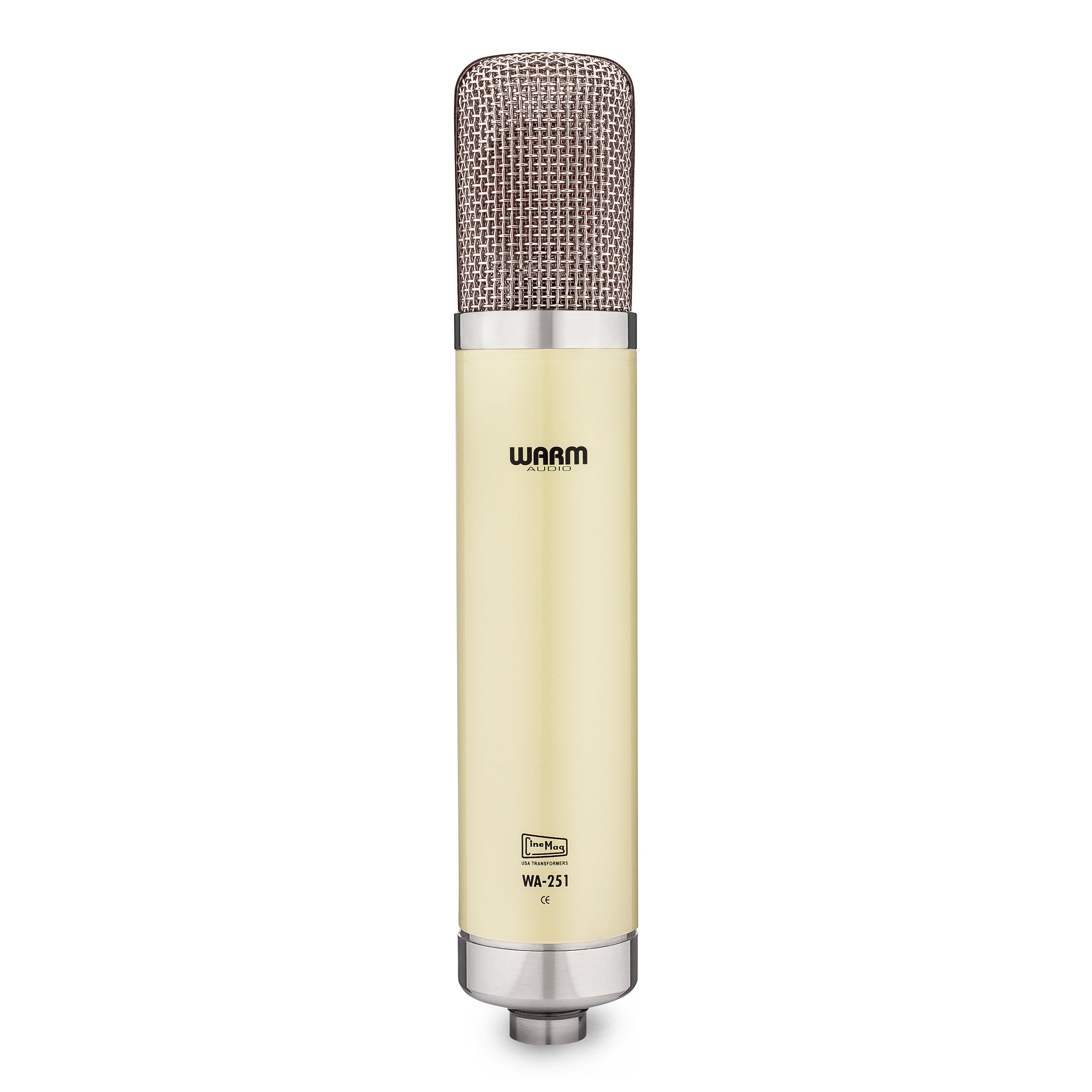 Warm Audio WA-251 Large-Diaphragm Tube Condenser Microphone, back view.