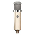 Warm Audio WA-47 Large-Diaphragm Tube Condenser Microphone, front view.