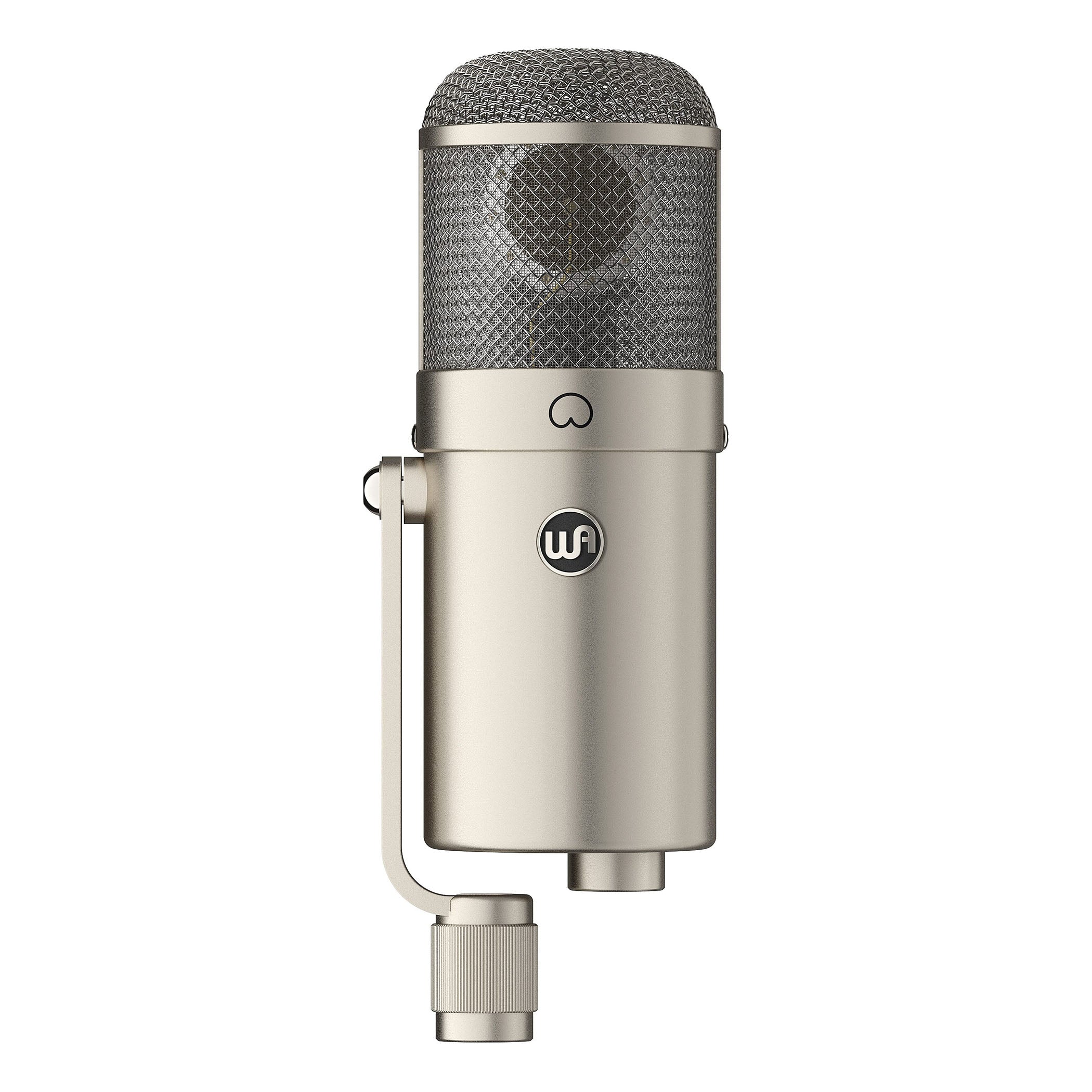 Warm Audio WA-47F Large-diaphragm FET Condenser Microphone, front view