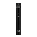 Warm Audio WA-84 Small Diaphragm Condenser Microphone (black), front view showing the -10db pad switch and logo.